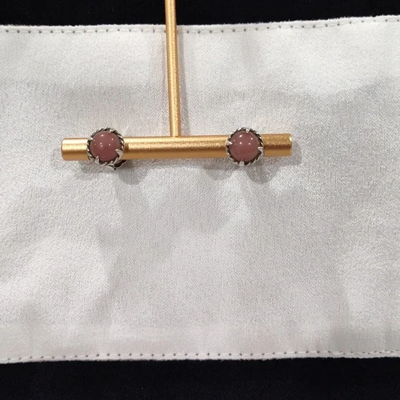 David Yurman Chatelaine Guava Quartz Stud Earrings - Picture 4 of 13